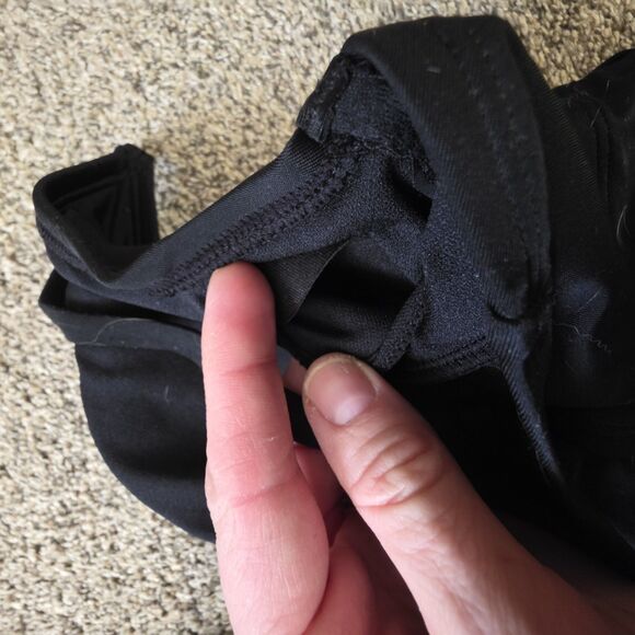 Ingrid And Isabel Maternity Swimsuit XL One Piece Black Adjustable EUC - Picture 9 of 10